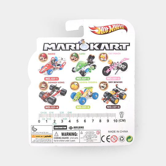 Mini Hot-Wheel Metal Puzzle Assembly Car Set