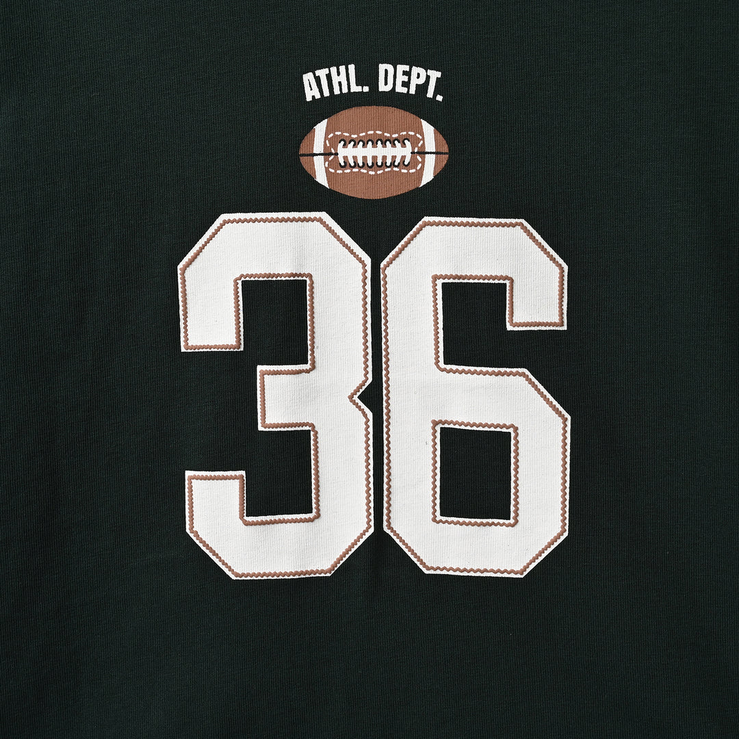 Boys Cotton Jersey T-Shirt F/S Athl Dept