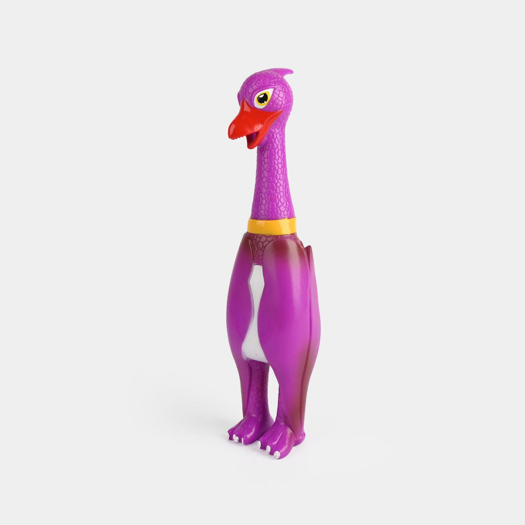 Classic Squeaky Rubber Dinosaur Toy