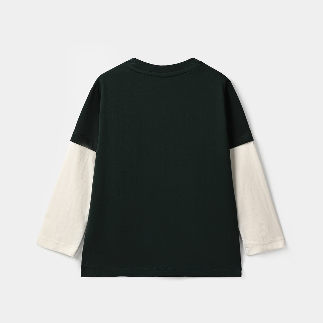 Boys Cotton Jersey T-Shirt F/S Athl Dept