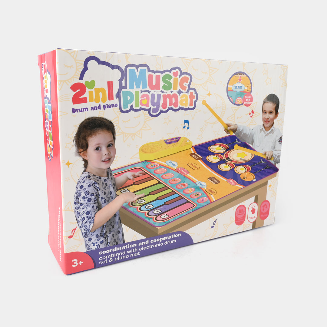 Musical Play Mat Multiple Instruments Sound Effects