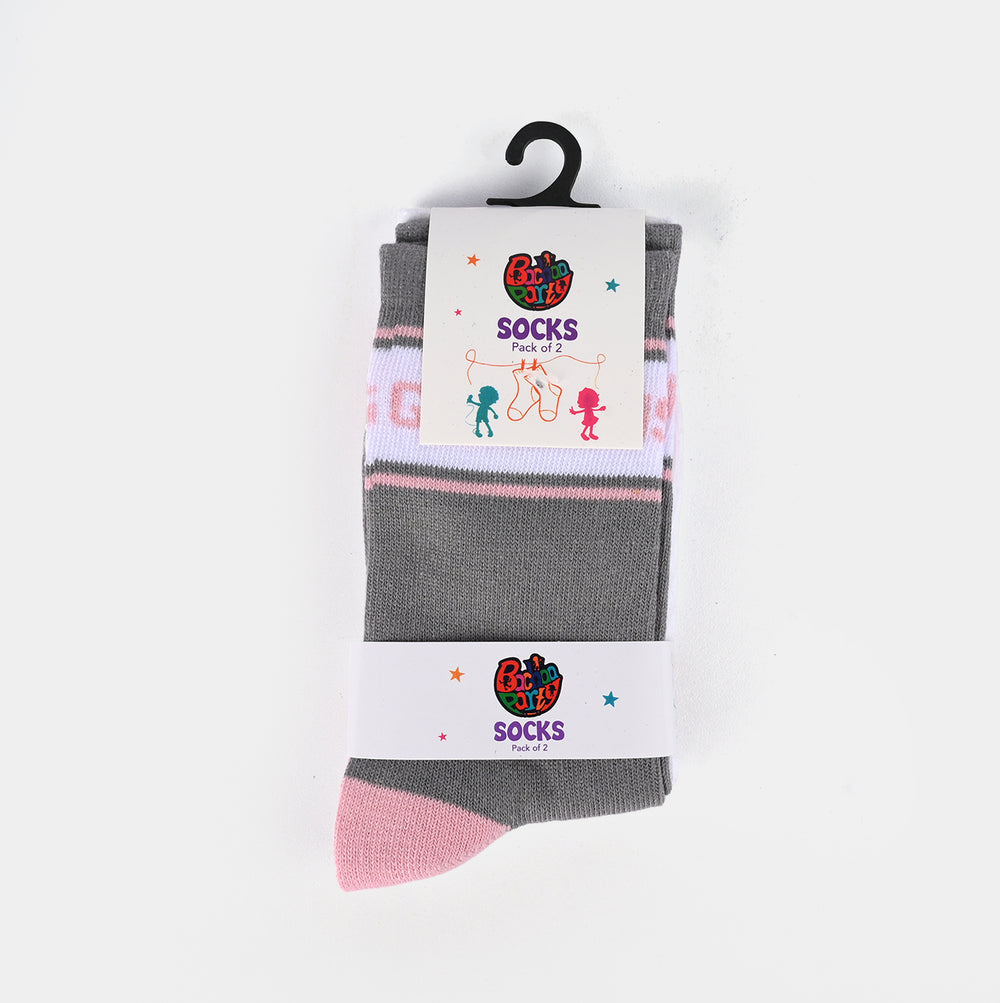 Girls Pack of 2 Socks