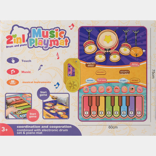 Musical Play Mat Multiple Instruments Sound Effects