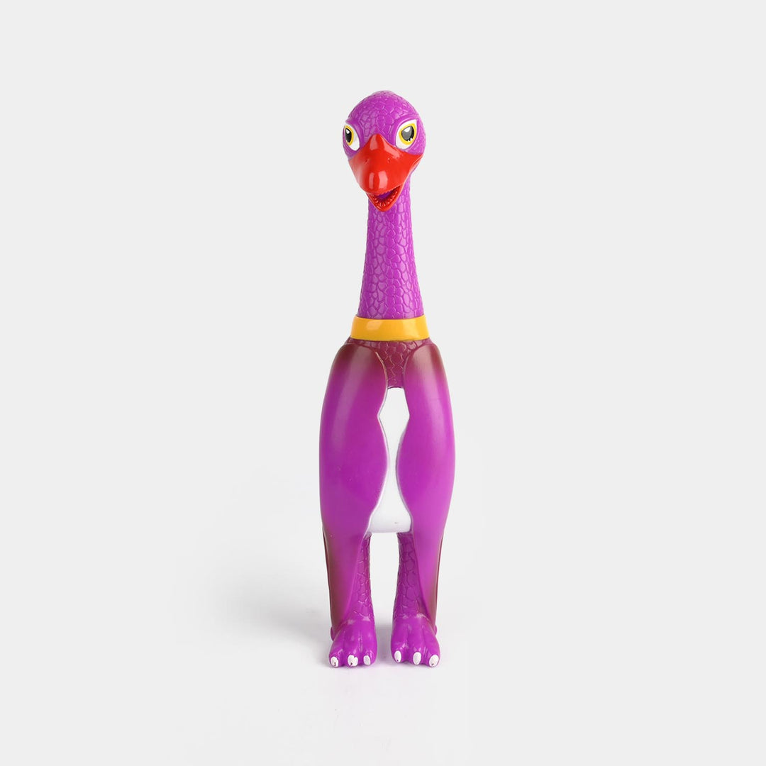 Classic Squeaky Rubber Dinosaur Toy