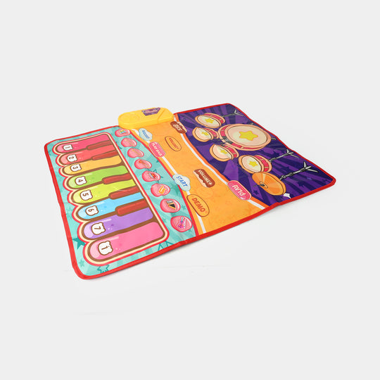 Musical Play Mat Multiple Instruments Sound Effects