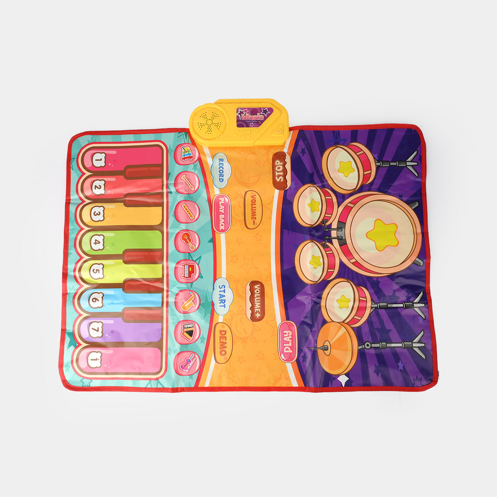 Musical Play Mat Multiple Instruments Sound Effects