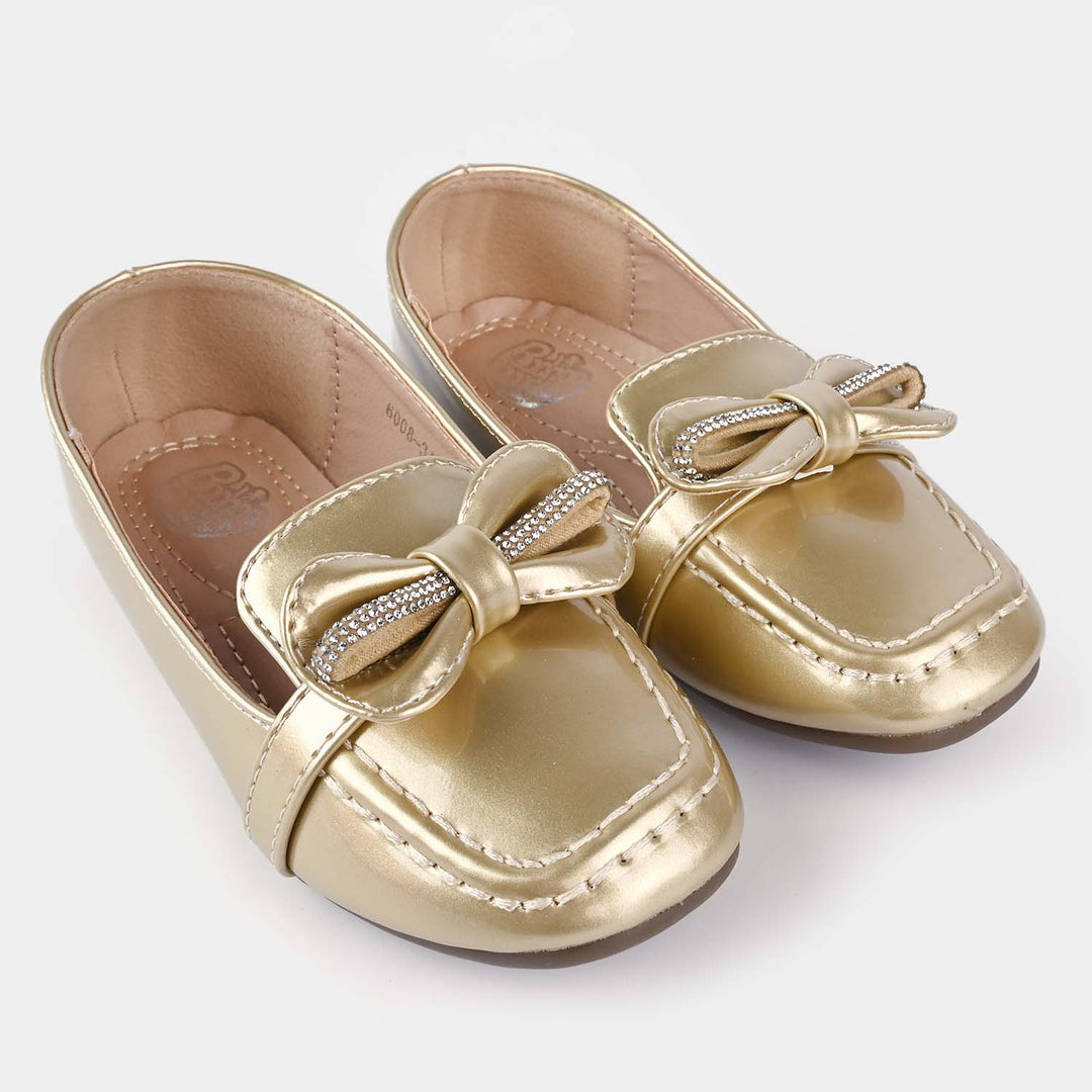 Girls Loafer 6008-34M-Gold