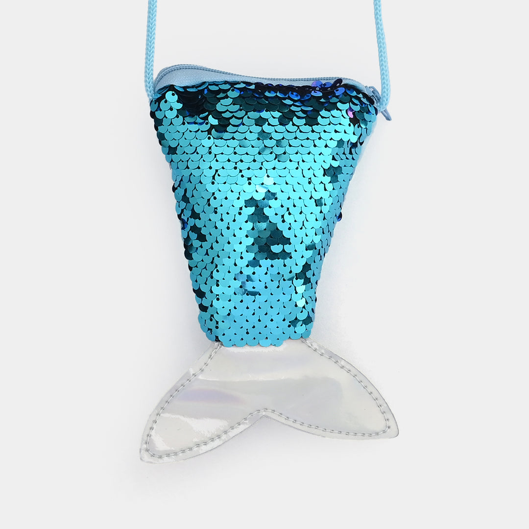 Kids Mermaid Tail Sling Bag