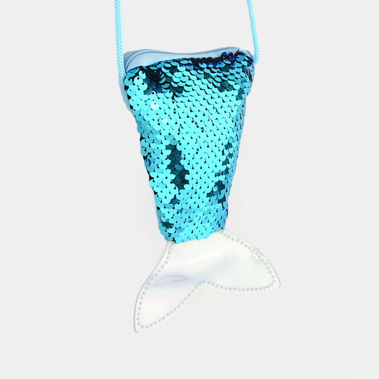 Kids Mermaid Tail Sling Bag