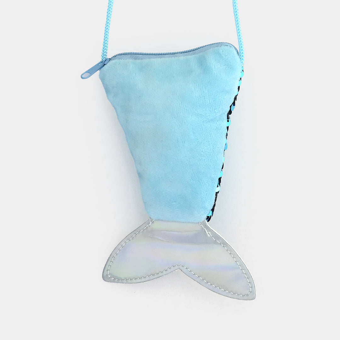 Kids Mermaid Tail Sling Bag