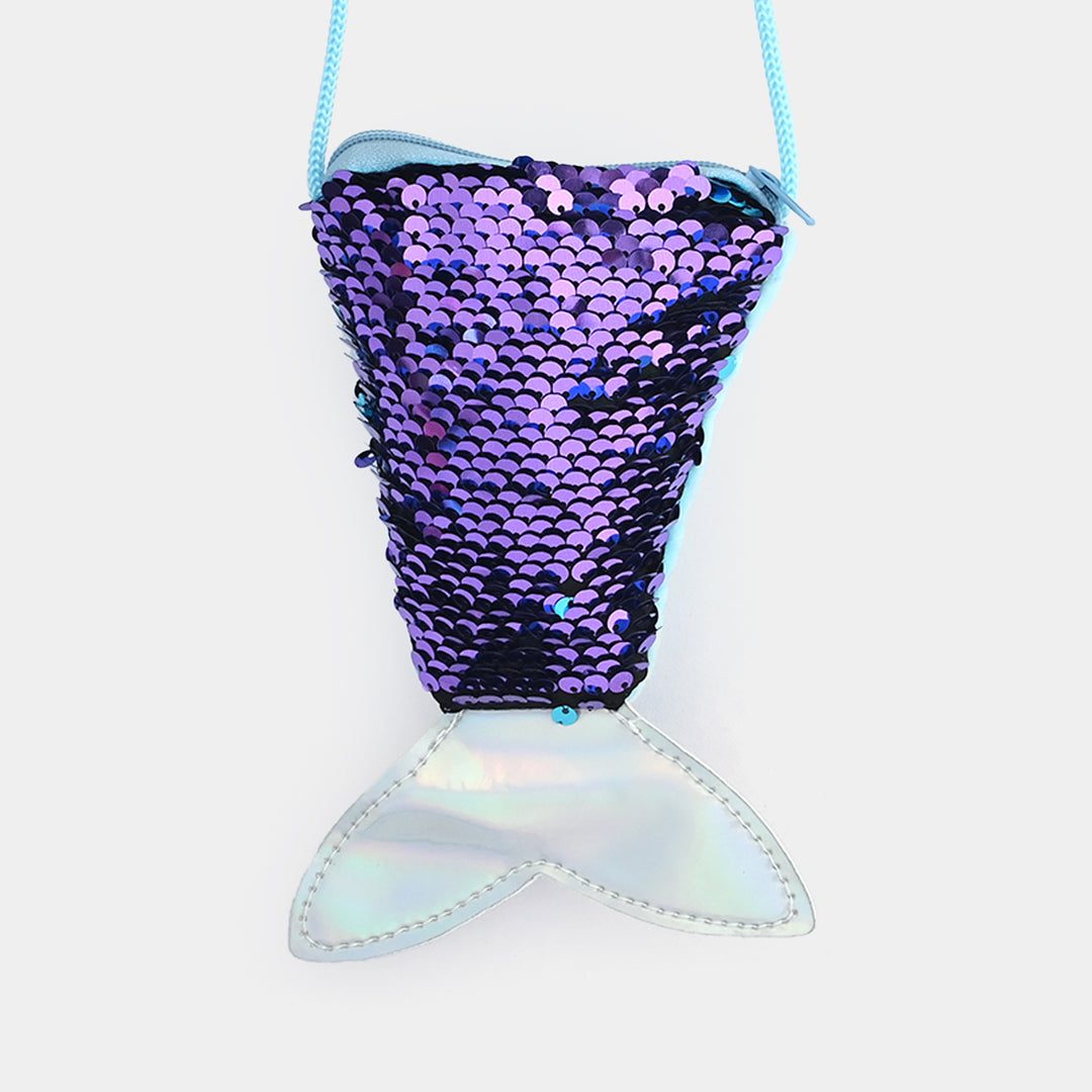 Kids Mermaid Tail Sling Bag