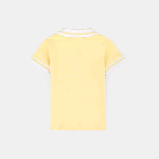 Infant Boys Jersey/Terry 2Pc Suit 287-028 E-C-GREEN