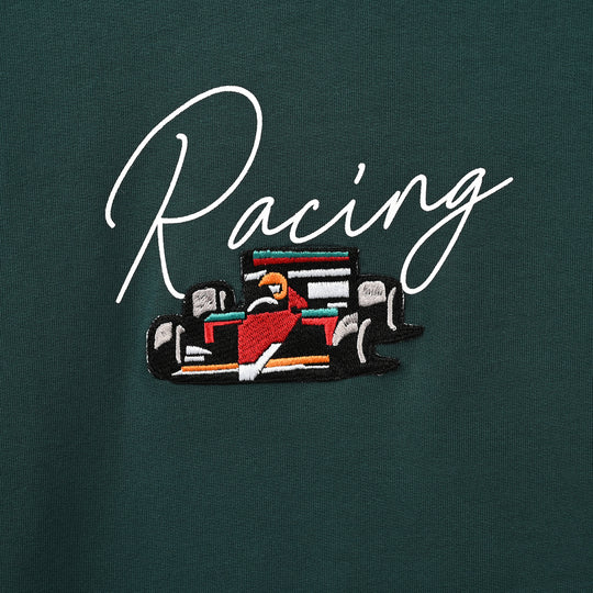 Boys Cotton Terry T-Shirt F/S Racing
