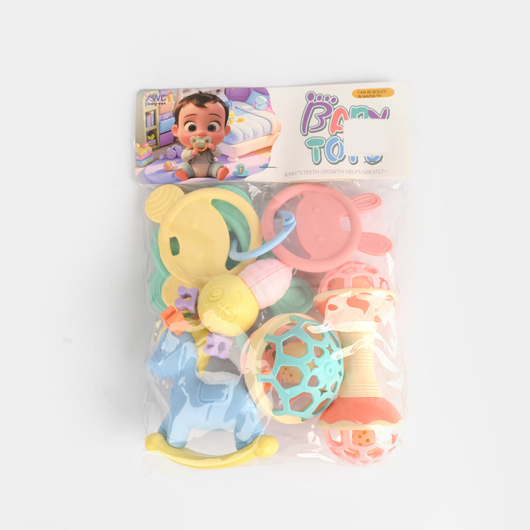 Baby Rattle Set | 8Pcs