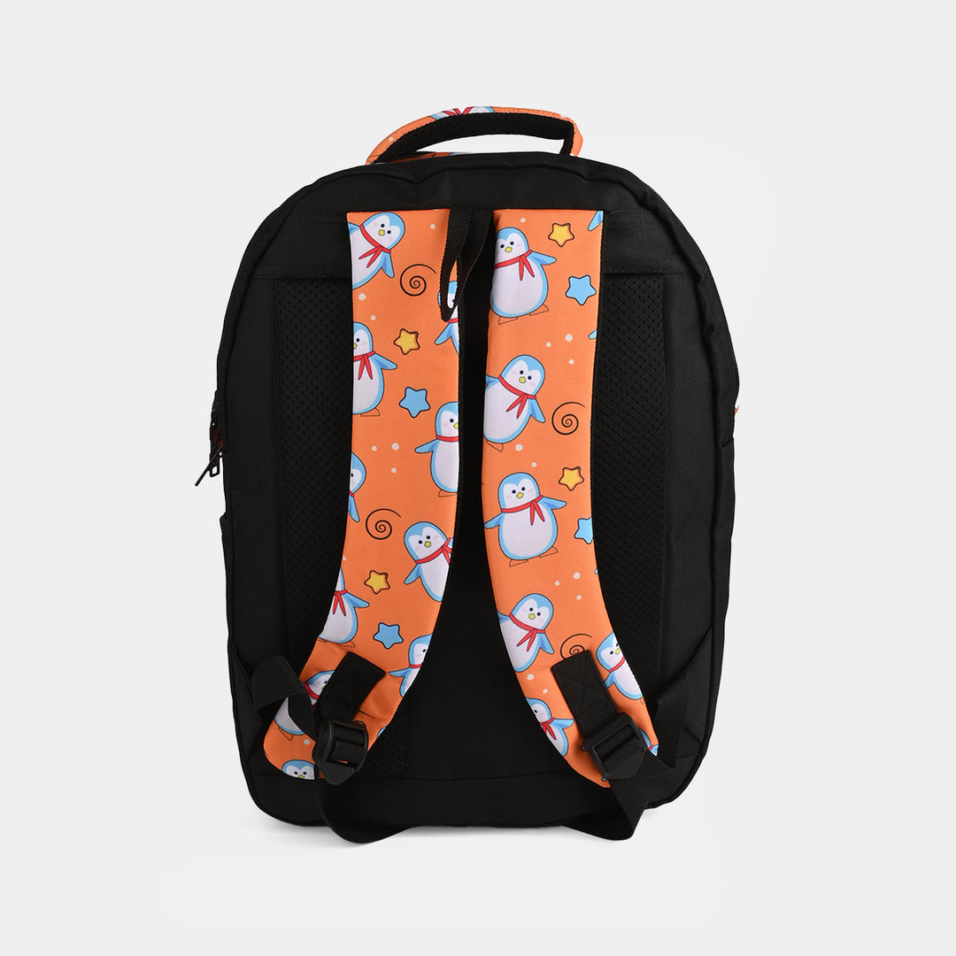 Levup Skater Penguin School Bag