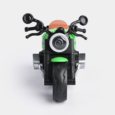 Friction Motorcycle Toy for Kids