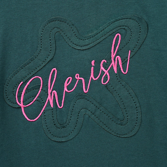 Girls Cotton Jersey T-Shirt F/S Cherish