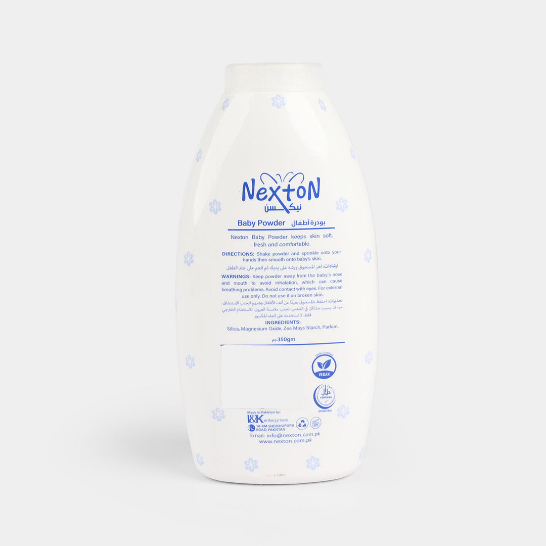 Nexton Baby Powder (White) 350Gm