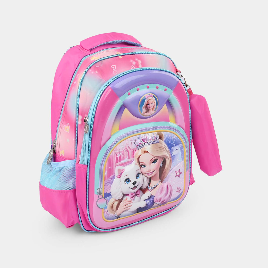 3D Embossed Character Kids School Bag/Backpack