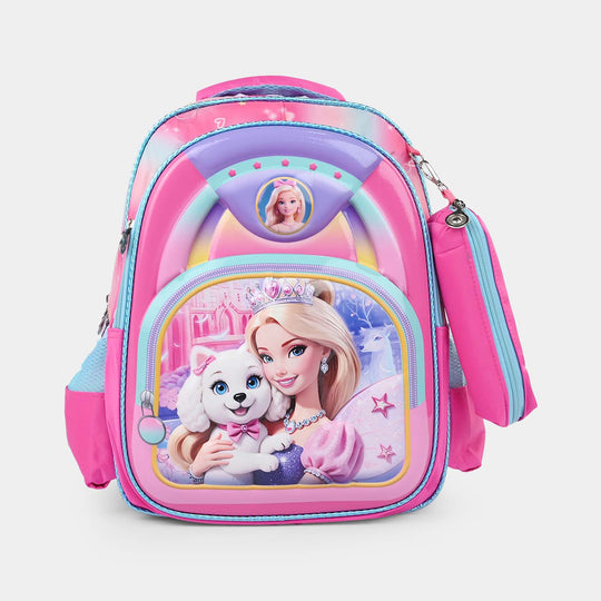 3D Embossed Character Kids School Bag/Backpack
