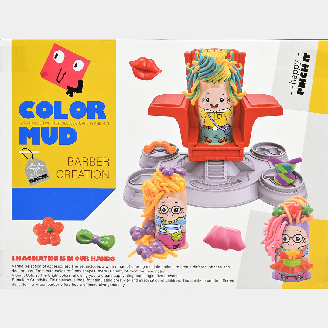 Barber Creation Set - DIY Modeling Clay Set