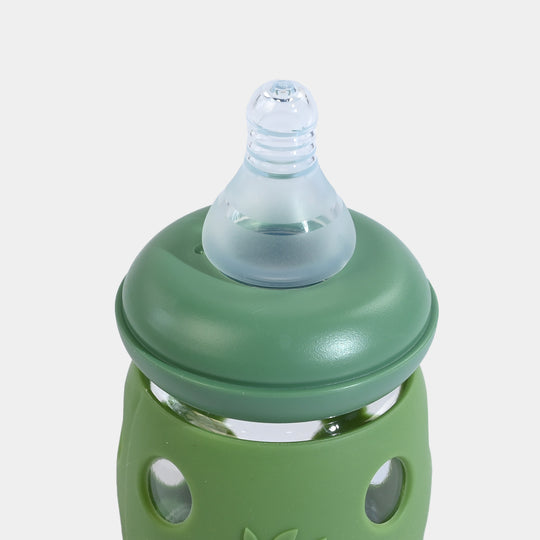 Minitree Newborn Baby Glass Feeder with Silicone Cover | 60Ml