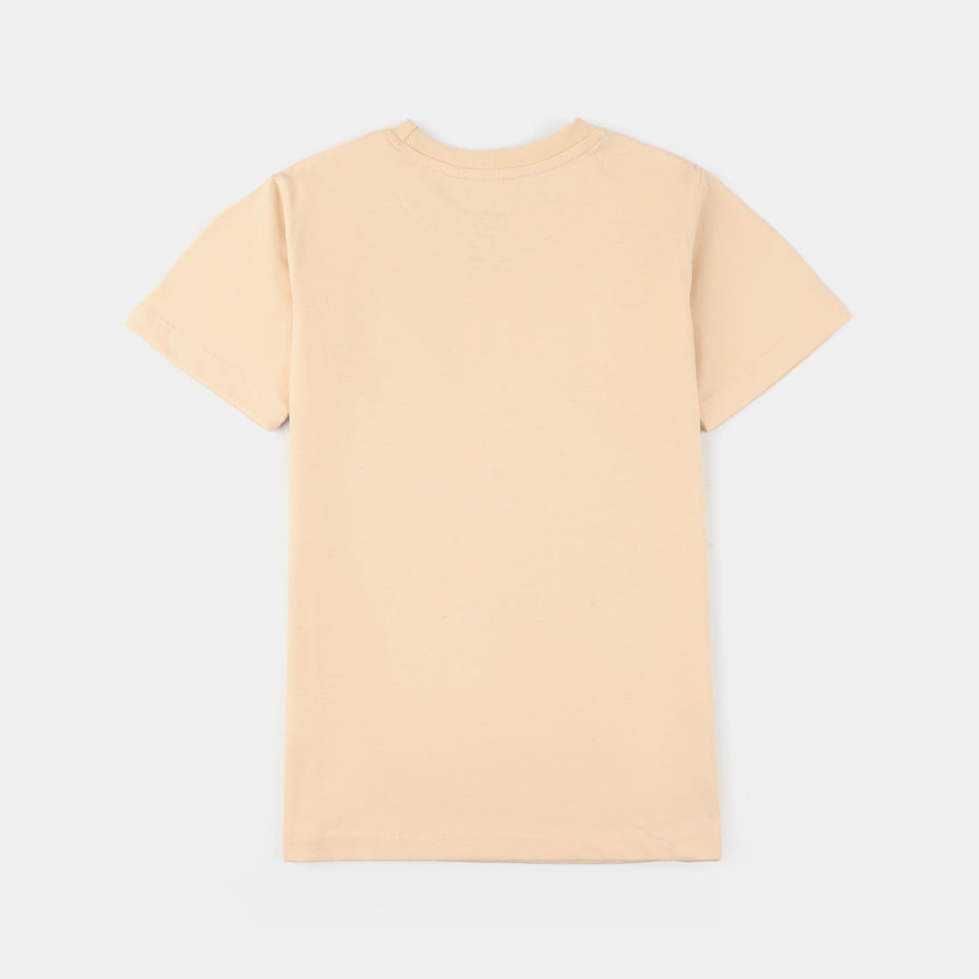 Girls PC Jersey Night Suit (Life is Better) – Brazilian Sand