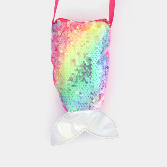 Kids Mermaid Tail Sling Bag