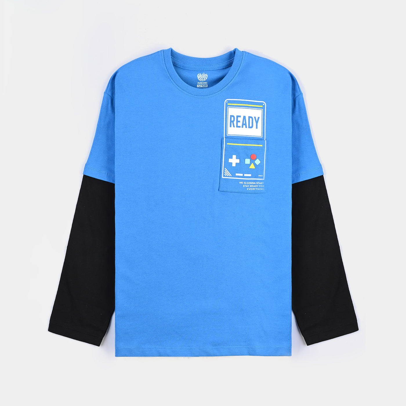 Boys Cotton Jersey T-Shirt F/S Ready-I. Bunting