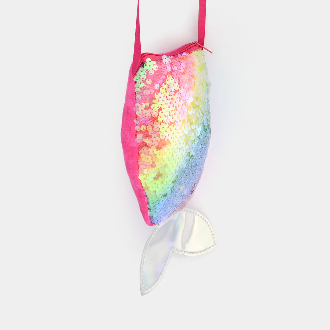 Kids Mermaid Tail Sling Bag