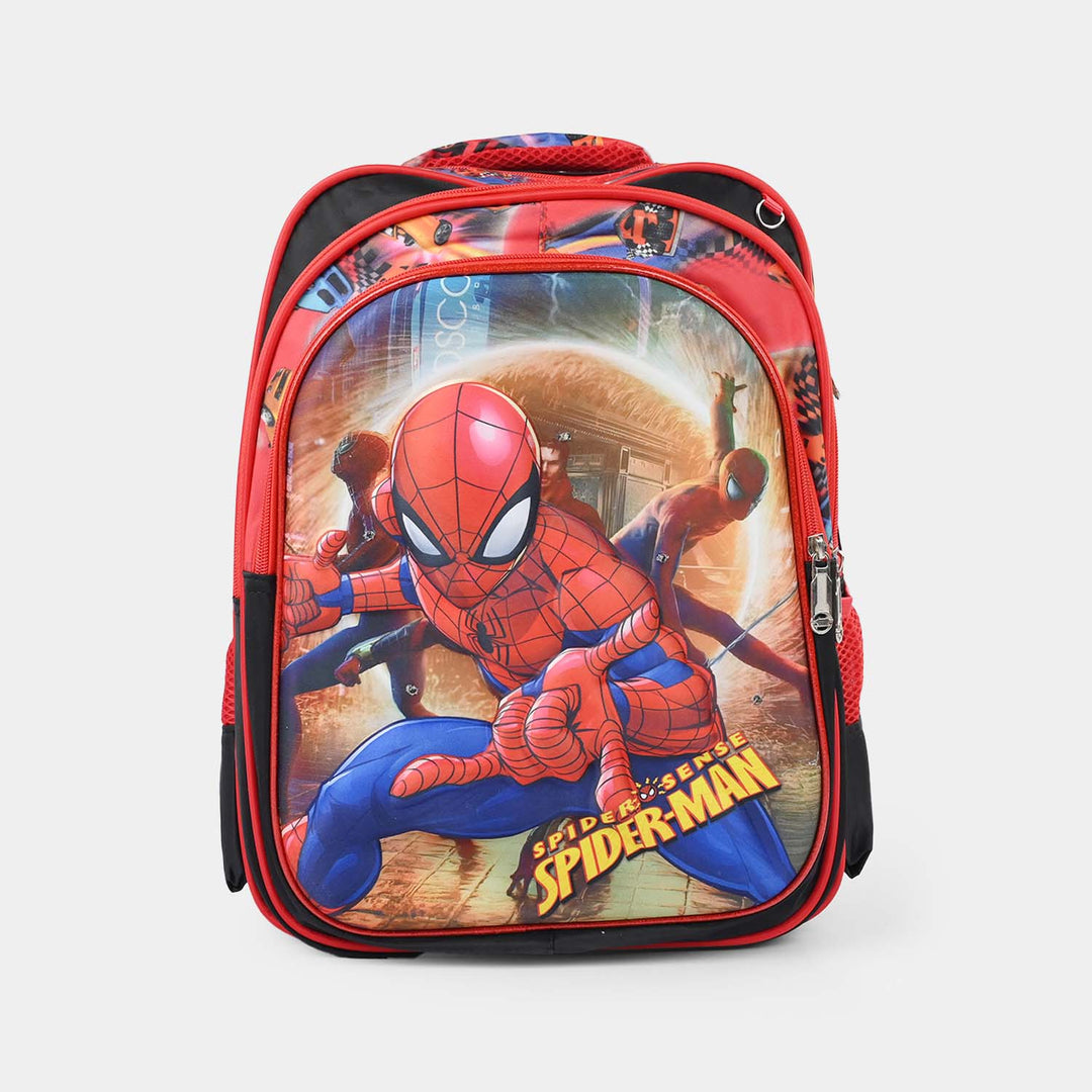 3D Embossed School Bag Set – 3-Piece Set with Blinking LED Lights