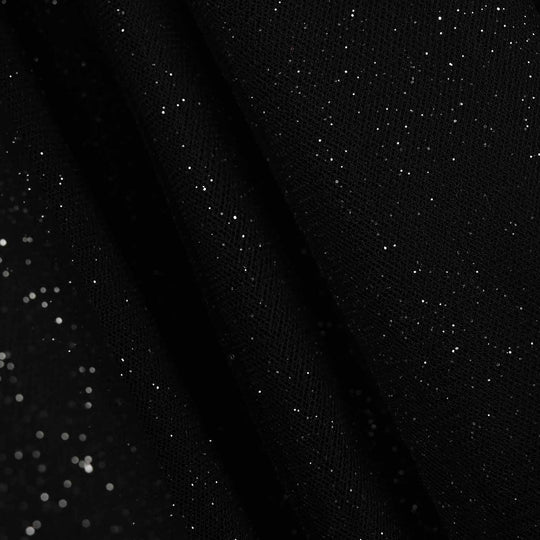 Girls Net Frock-White