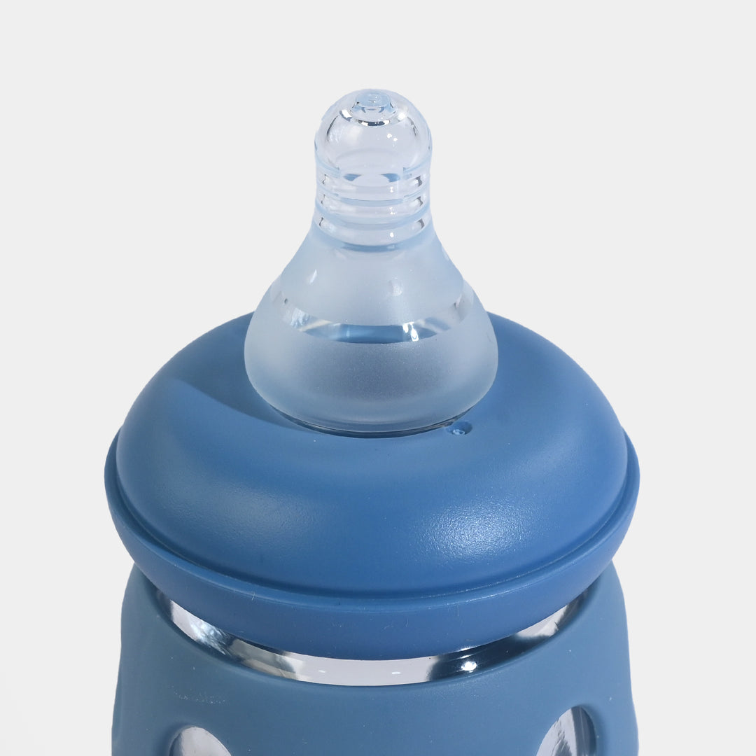 Minitree Newborn Baby Glass Feeder with Silicone Cover | 60Ml