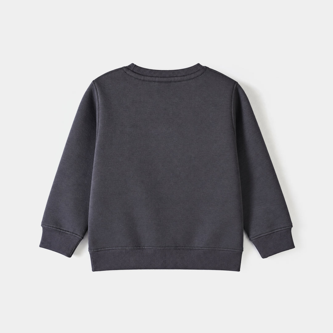 Boys Fleece SweatShirt My Kind Of Grey