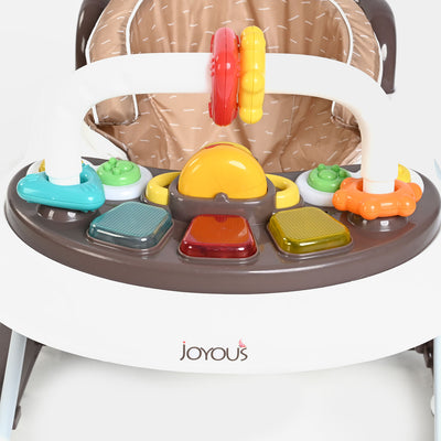 Baby Walker + Rocker 2in1 20C BROWN