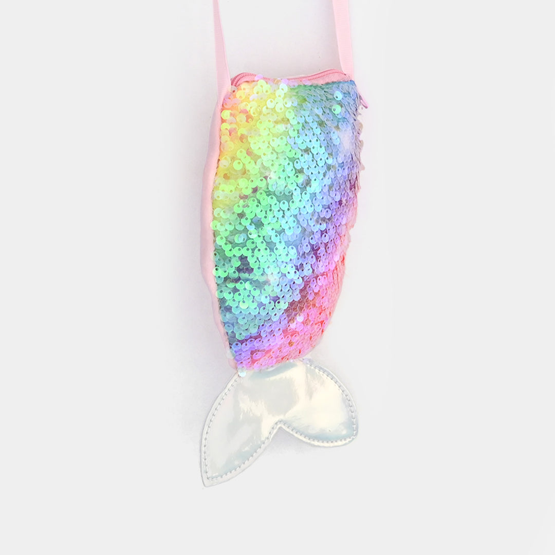 Kids Mermaid Tail Sling Bag