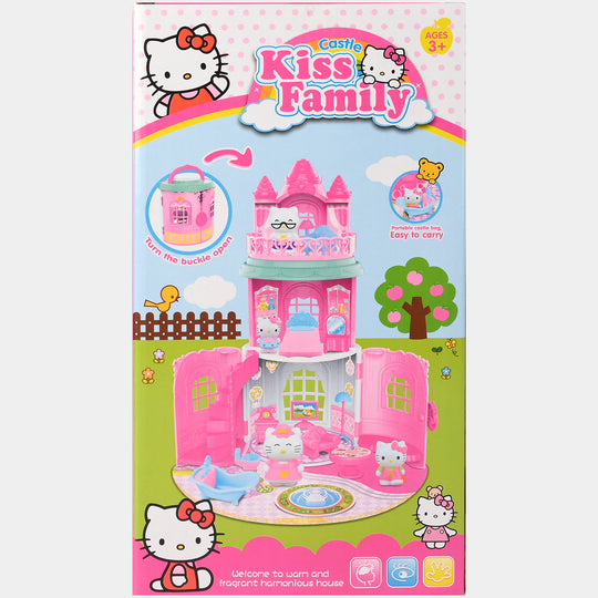 Adorable Castle Dollhouse – Foldable & Carry Case Playset