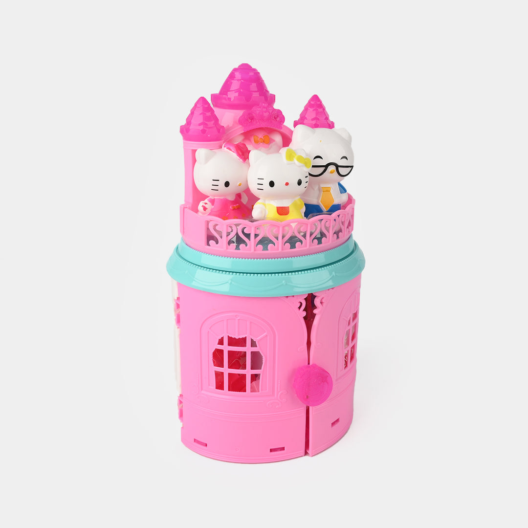 Adorable Castle Dollhouse – Foldable & Carry Case Playset