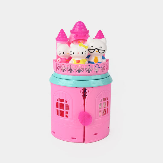 Adorable Castle Dollhouse – Foldable & Carry Case Playset