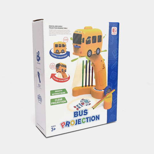 Bus Plane Learning Drawing Projection Toy