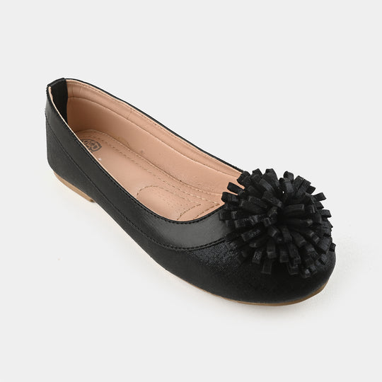 Girls Pumps 11-38-BLACK