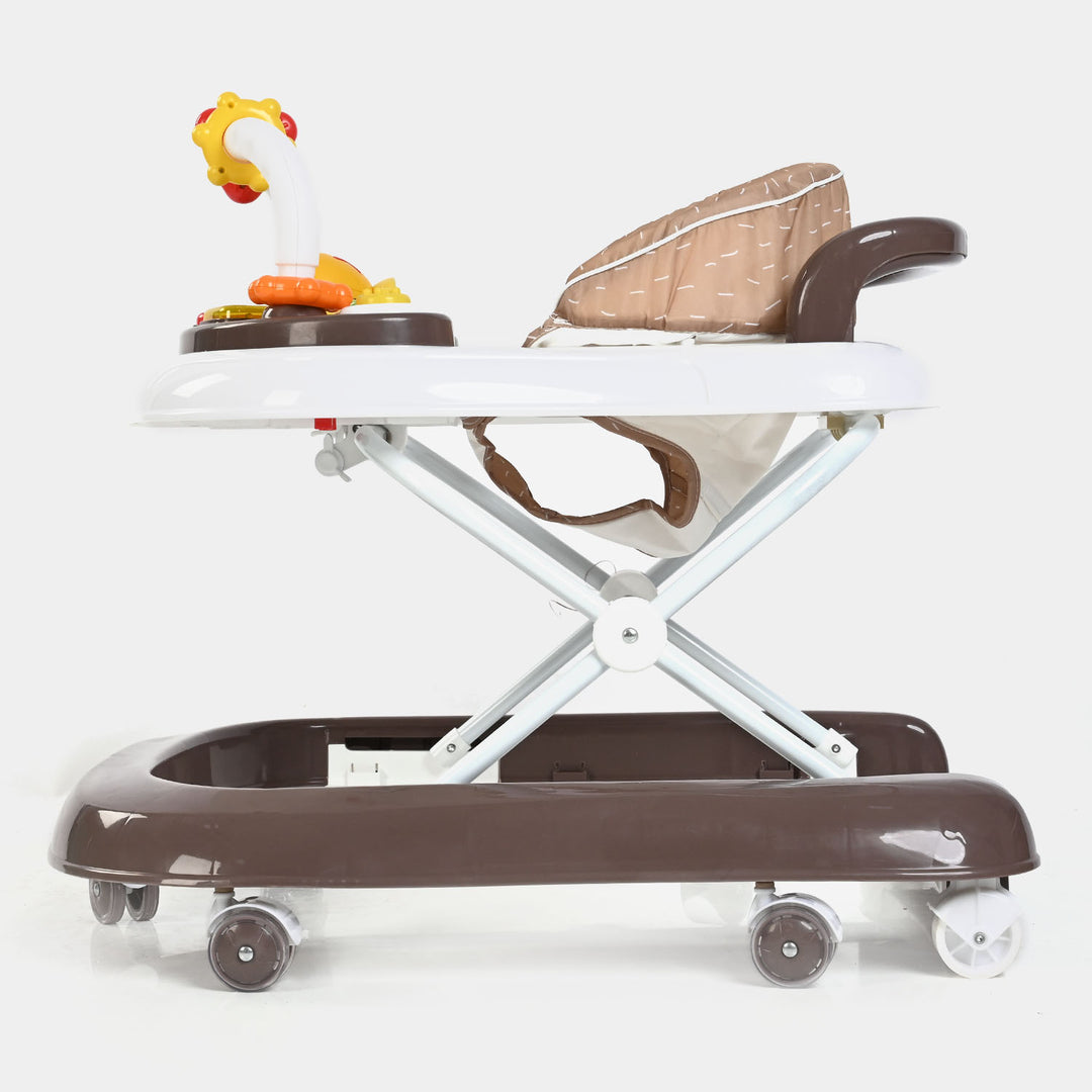 Baby Walker + Rocker 2in1 20C BROWN