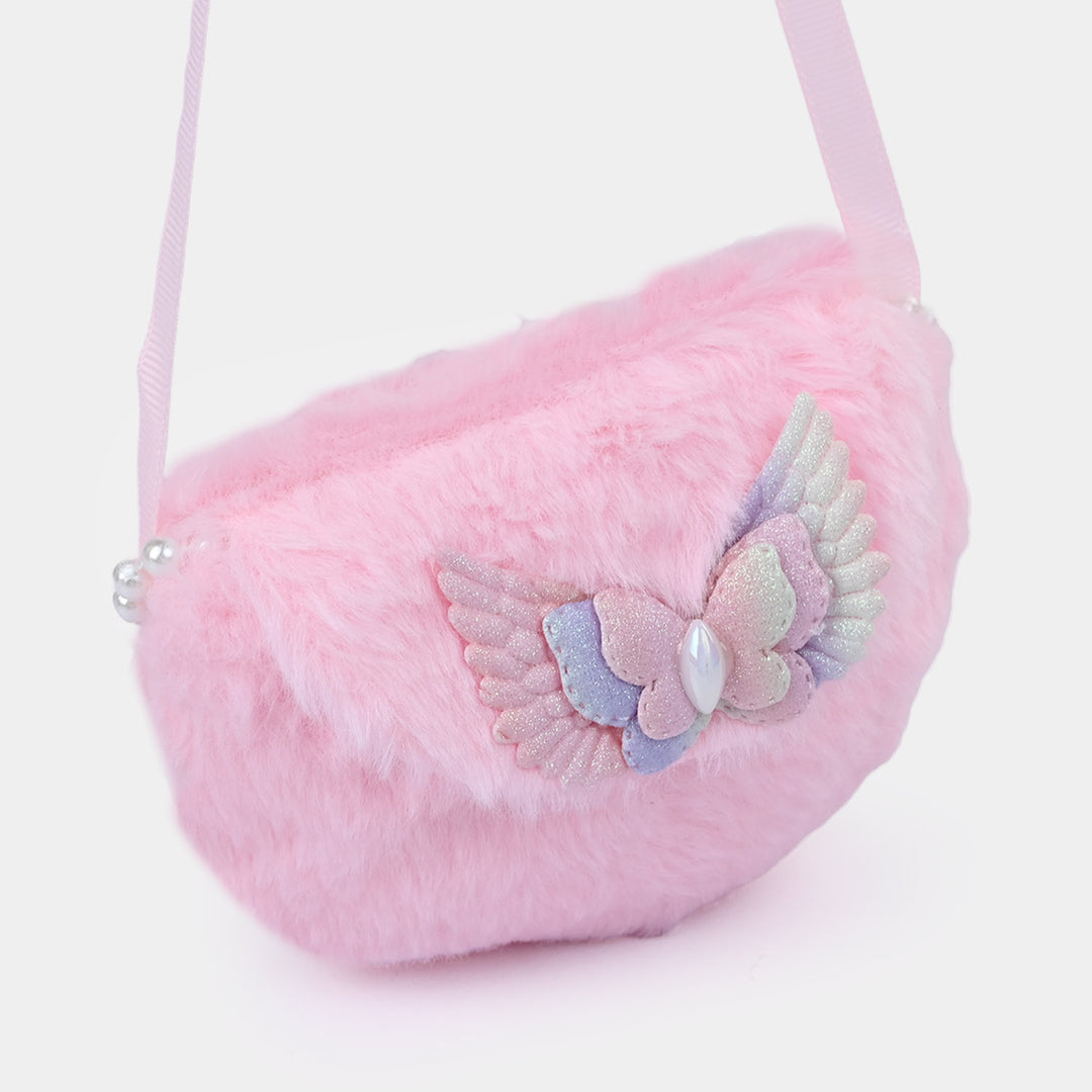 Kids Plush Sling Bag