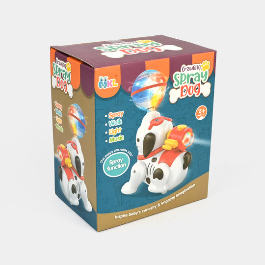 Universal Crawling Dog with Light & Music Toy for Kids