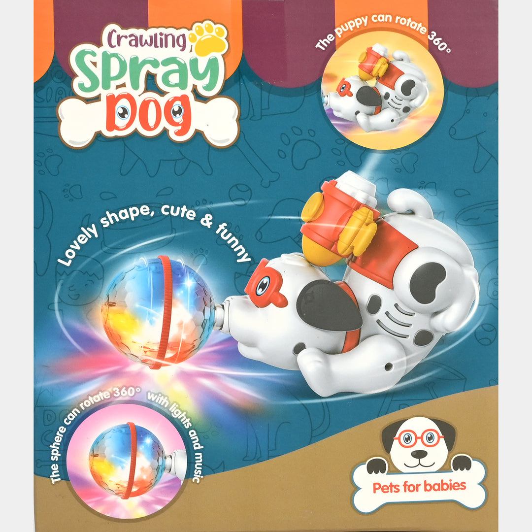 Universal Crawling Dog with Light & Music Toy for Kids
