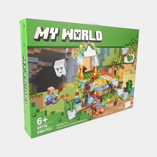 My World Building Blocks Set 556+Pcs
