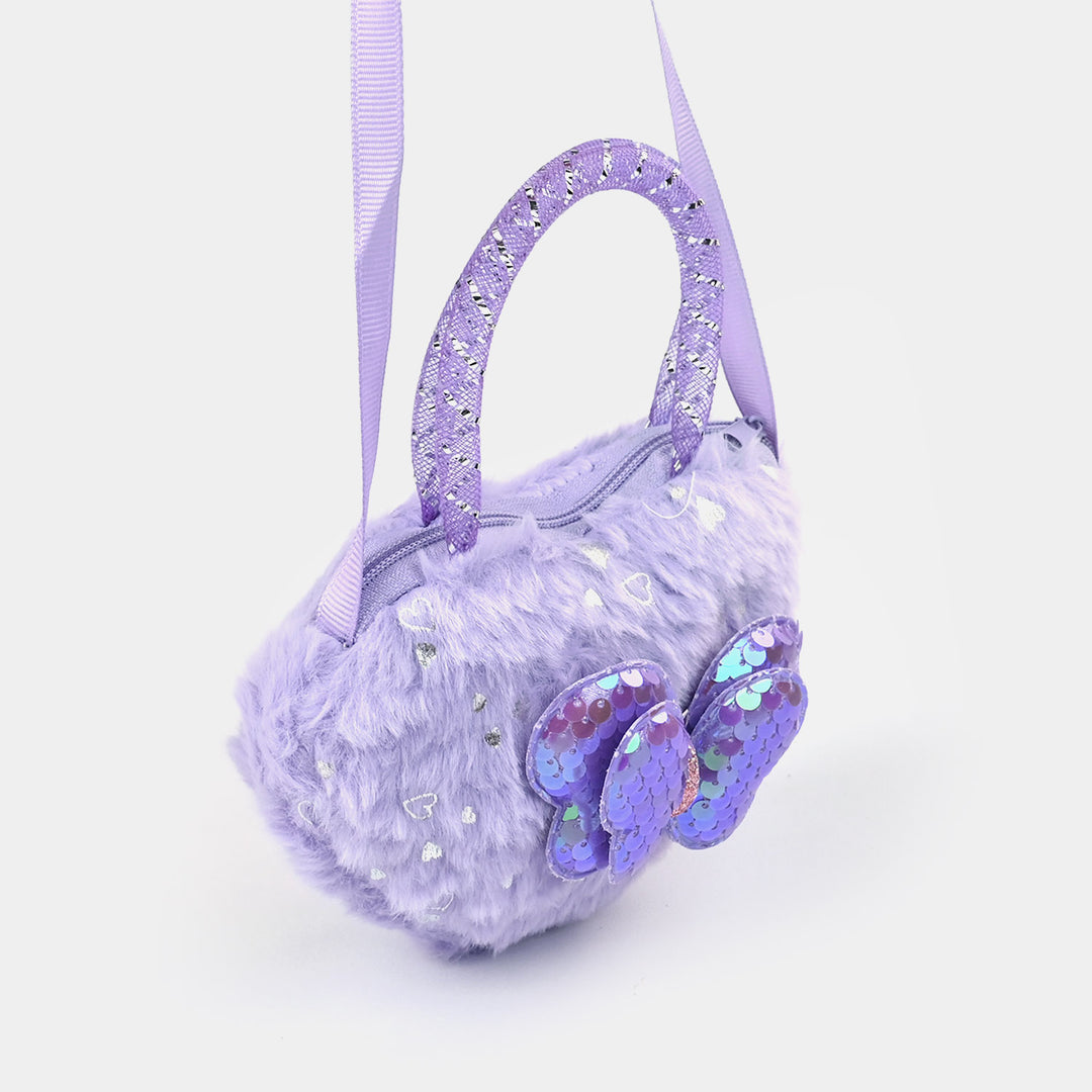 Kids Plush Crossbody Bag