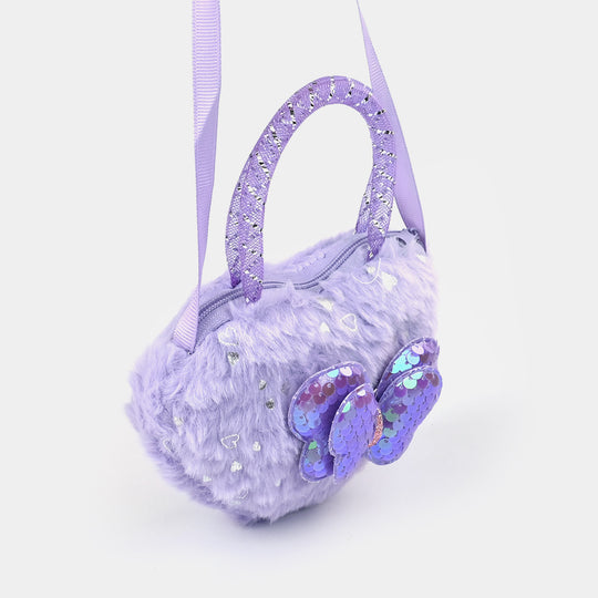 Kids Plush Crossbody Bag