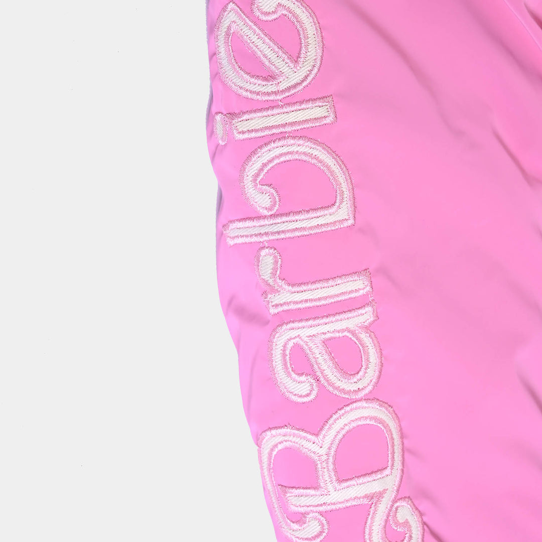 Girls Polyester Quilted Jacket Character