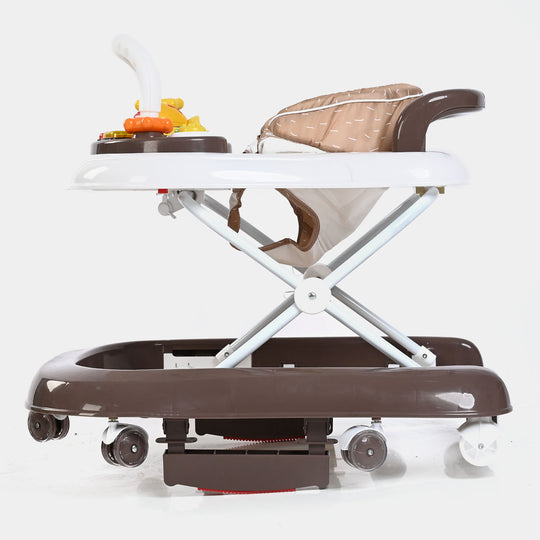 Baby Walker + Rocker 2in1 20C BROWN